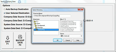 Backup all of CompuReg