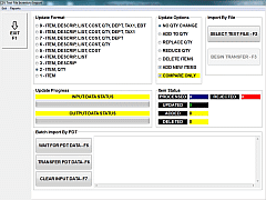 Portable Data Terminal PDT Inventory Update with CompuReg POS Software